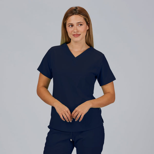Túnica Senhora Microfibra 360 Rosalia-Azul Marinho - 104-XS-RAG-Tailors-Fardas-e-Uniformes-Vestuario-Pro