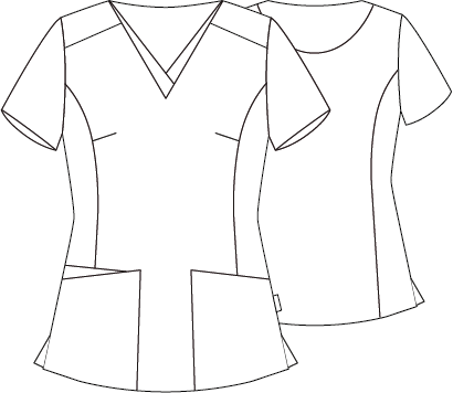 Túnica Senhora Microfibra 360 Rosalia-RAG-Tailors-Fardas-e-Uniformes-Vestuario-Pro