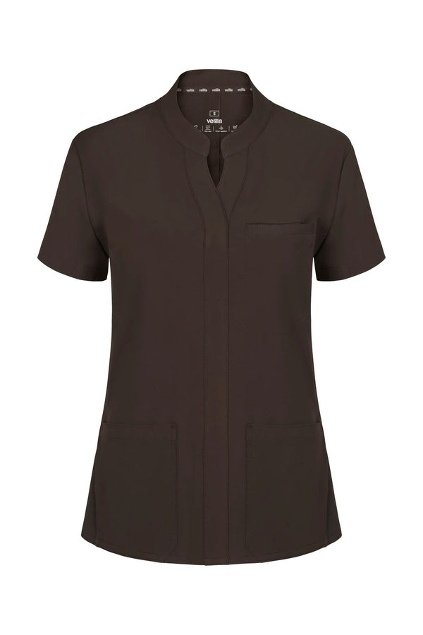 Túnica Smart Pro Microfiber Unissexo-Marrom Terra - 93-XS-RAG-Tailors-Fardas-e-Uniformes-Vestuario-Pro
