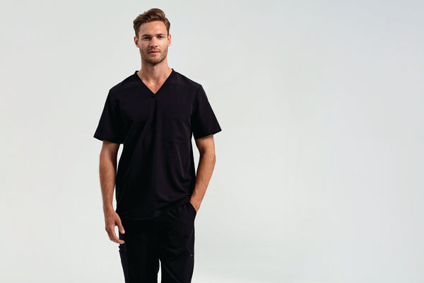 Tunica Stretch Homem decote em V-RAG-Tailors-Fardas-e-Uniformes-Vestuario-Pro
