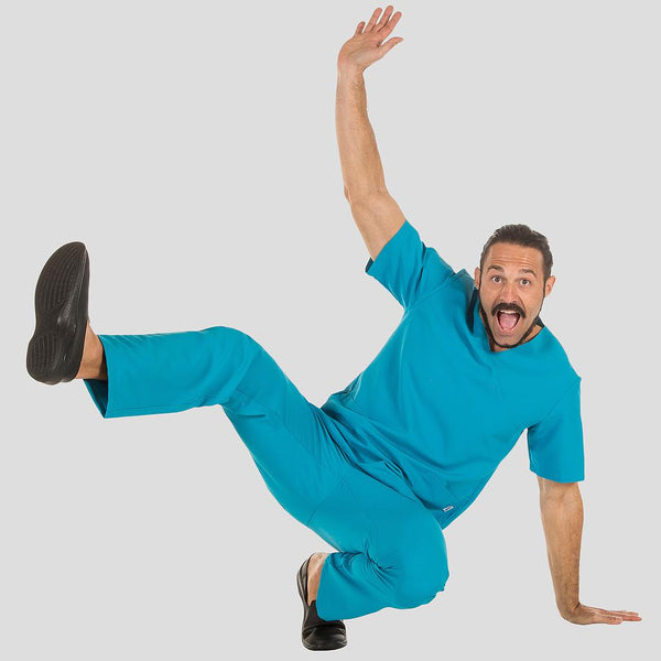 Túnica Unissexo Nereva - Microfibra Antibacteriana (1/2)-Turquesa 115-XXS-RAG-Tailors-Fardas-e-Uniformes-Vestuario-Pro