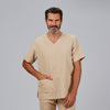 Túnica Unissexo Nereva - Microfibra Antibacteriana-Areia - 142-XXS-RAG-Tailors-Fardas-e-Uniformes-Vestuario-Pro