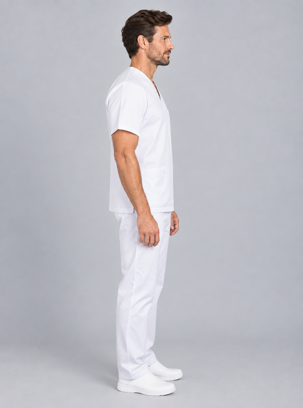 Túnica Unissexo Stretch Manga Curta-RAG-Tailors-Fardas-e-Uniformes-Vestuario-Pro