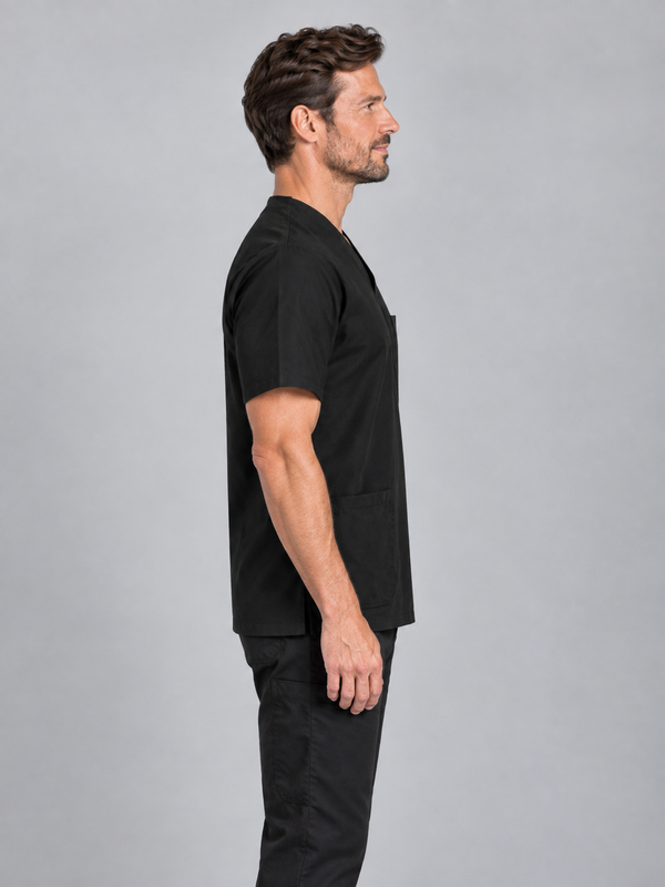Túnica Unissexo Stretch Manga Curta-RAG-Tailors-Fardas-e-Uniformes-Vestuario-Pro