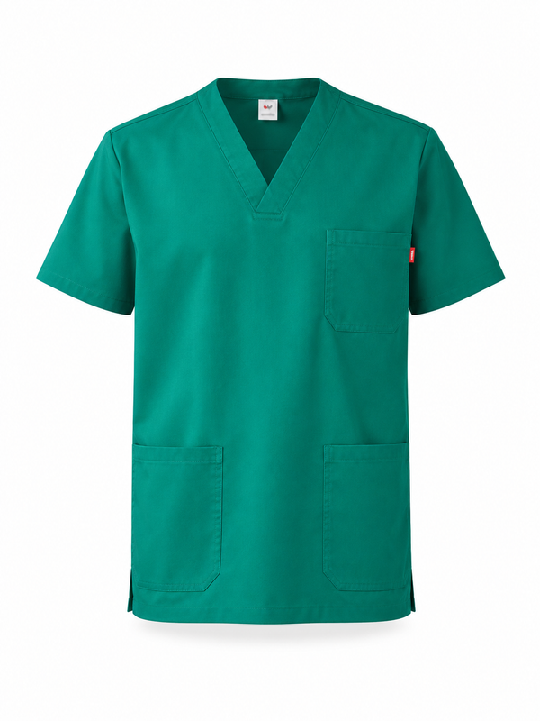 Túnica Unissexo Stretch Manga Curta-RAG-Tailors-Fardas-e-Uniformes-Vestuario-Pro