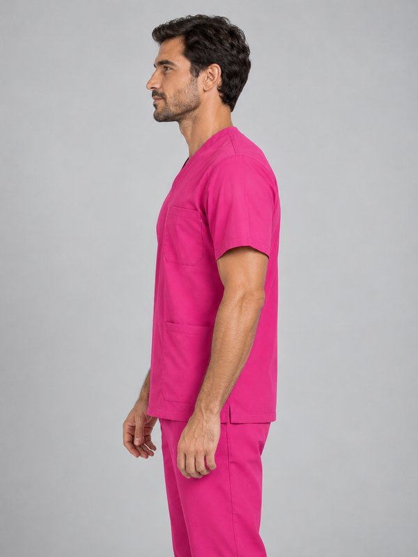Túnica Unissexo Stretch Manga Curta-RAG-Tailors-Fardas-e-Uniformes-Vestuario-Pro