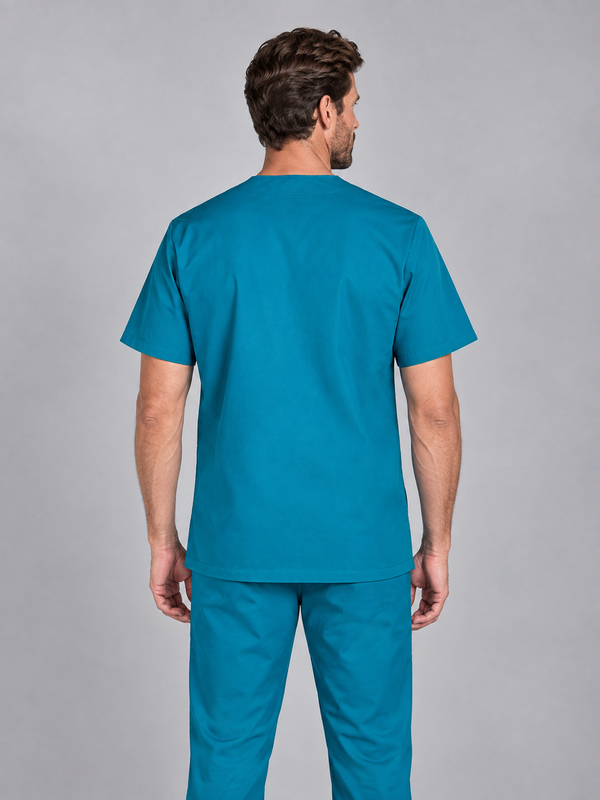 Túnica Unissexo Stretch Manga Curta-RAG-Tailors-Fardas-e-Uniformes-Vestuario-Pro
