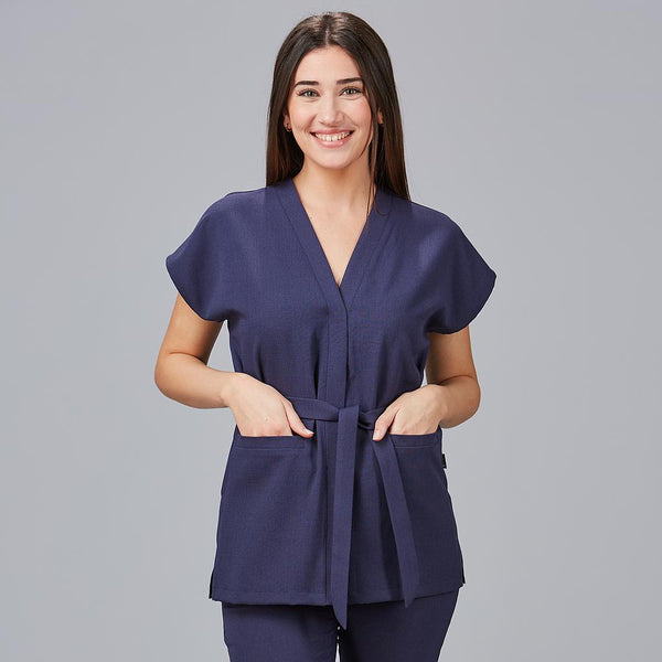 Túnica Vila Verde X.Linen-Marinho 104-XS-RAG-Tailors-Fardas-e-Uniformes-Vestuario-Pro