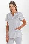 Túnica Zamora feminina-Branco-SP - XS-RAG-Tailors-Fardas-e-Uniformes-Vestuario-Pro