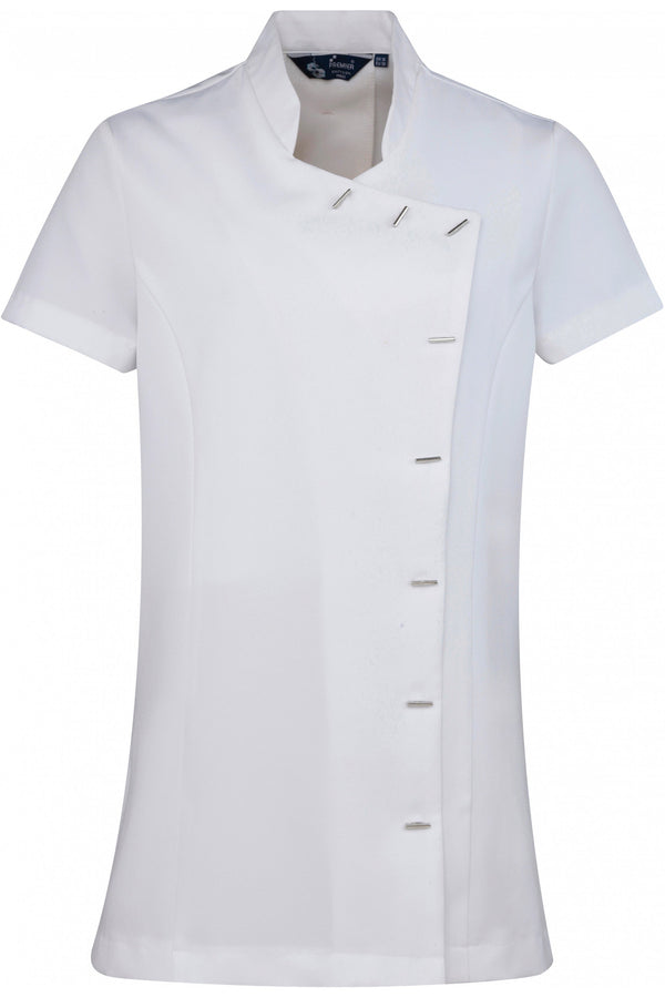 Túnica beleza e spa "Mondo"-Branco-S (10 UK)-RAG-Tailors-Fardas-e-Uniformes-Vestuario-Pro