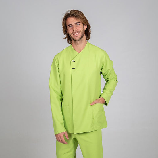 Túnica de Homem M/Comprida FABIAN-Pistachio - 127-XS-RAG-Tailors-Fardas-e-Uniformes-Vestuario-Pro