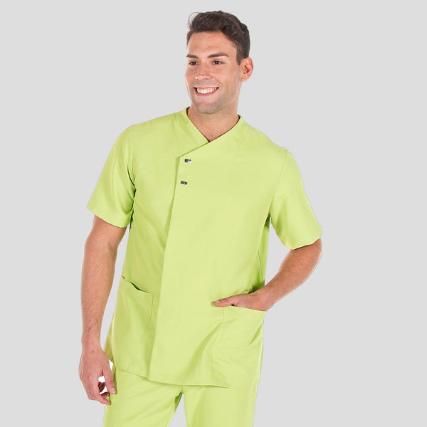 Túnica de Homem M/Curta FABIAN-Pistachio - 127-XS-RAG-Tailors-Fardas-e-Uniformes-Vestuario-Pro
