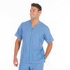 Túnica de Homem Microfibra NESTOR m/curta-Azul Celeste - 107-XS-RAG-Tailors-Fardas-e-Uniformes-Vestuario-Pro