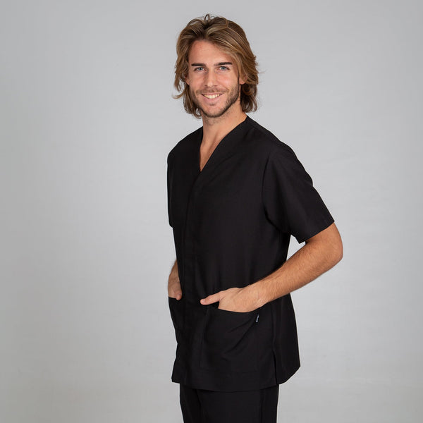 Túnica de Homem Microfibra NESTOR m/curta-RAG-Tailors-Fardas-e-Uniformes-Vestuario-Pro