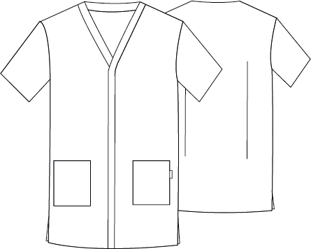 Túnica de Homem Microfibra NESTOR m/curta-RAG-Tailors-Fardas-e-Uniformes-Vestuario-Pro