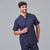 Tunica de Homem Vila Verde X. Linen-Marinho 104-XS-RAG-Tailors-Fardas-e-Uniformes-Vestuario-Pro