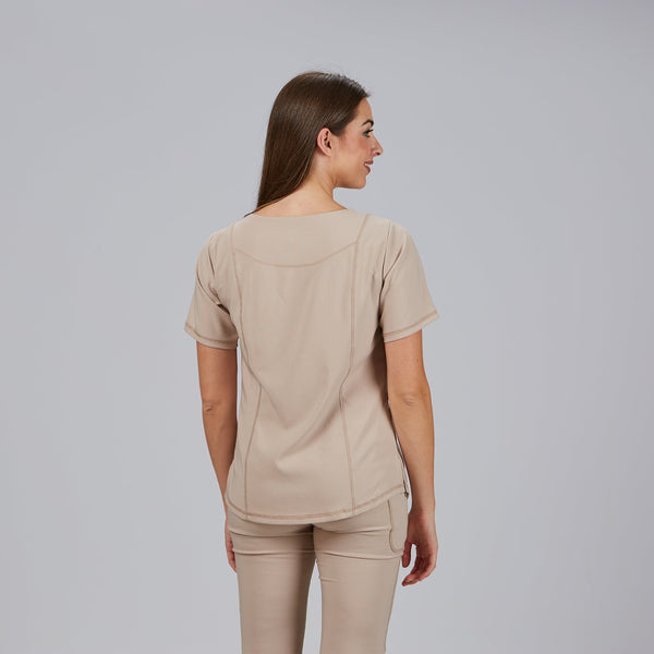 Túnica de Senhora Decote Lágrima Manga Curta Maria-RAG-Tailors-Fardas-e-Uniformes-Vestuario-Pro
