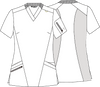 Túnica de Senhora Gola Canelada Manga Curta Nancy-RAG-Tailors-Fardas-e-Uniformes-Vestuario-Pro