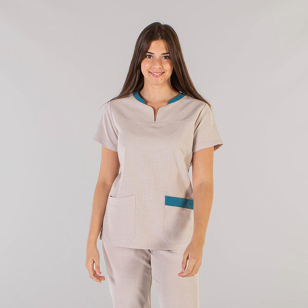 Túnica de Senhora Holanda X.LINEN-Bege 110-XS-RAG-Tailors-Fardas-e-Uniformes-Vestuario-Pro