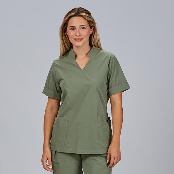 Túnica de Senhora May-Verde Caqui-XS-RAG-Tailors-Fardas-e-Uniformes-Vestuario-Pro