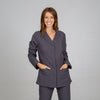 Túnica de Senhora Microfibra AITANA Manga Comprida-Cinza Marengo - 139-XS-RAG-Tailors-Fardas-e-Uniformes-Vestuario-Pro