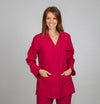 Túnica de Senhora Microfibra AITANA Manga Comprida-Frambuesa-XS-RAG-Tailors-Fardas-e-Uniformes-Vestuario-Pro