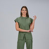 Túnica de Senhora Musa-Verde Caqui - 149-XS-RAG-Tailors-Fardas-e-Uniformes-Vestuario-Pro
