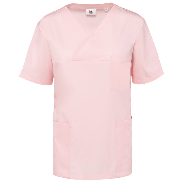 Túnica de manga curta poliéster / algodão unissexo-RAG-Tailors-Fardas-e-Uniformes-Vestuario-Pro