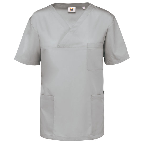 Túnica de manga curta poliéster / algodão unissexo-RAG-Tailors-Fardas-e-Uniformes-Vestuario-Pro