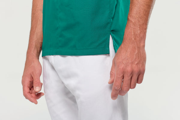 Túnica de manga curta poliéster / algodão unissexo-RAG-Tailors-Fardas-e-Uniformes-Vestuario-Pro