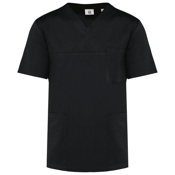 Túnica de manga curta poliéster / algodão unissexo-RAG-Tailors-Fardas-e-Uniformes-Vestuario-Pro