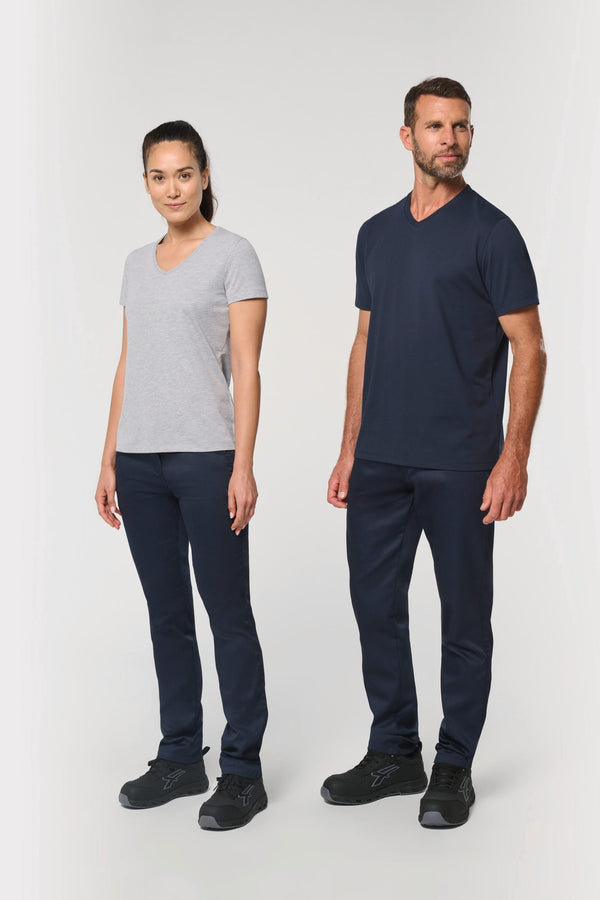 T-shirt Decote em V Antibacteriana de Senhora