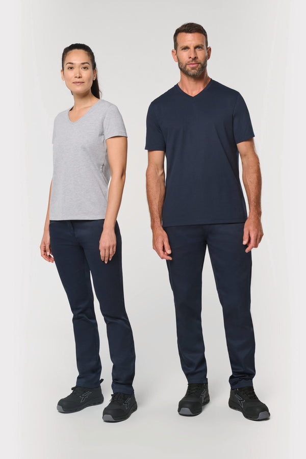 T-shirt Decote em V Antibacteriana de Senhora