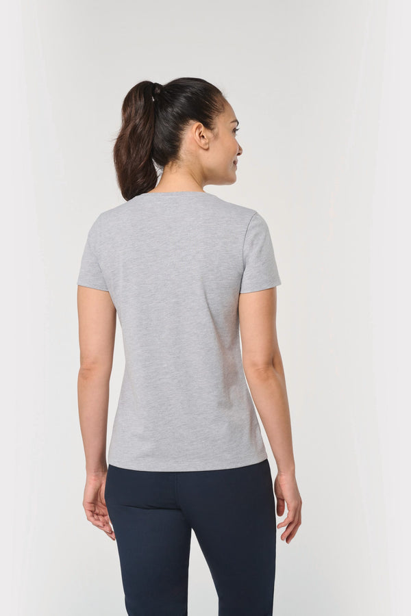 T-shirt Decote em V Antibacteriana de Senhora