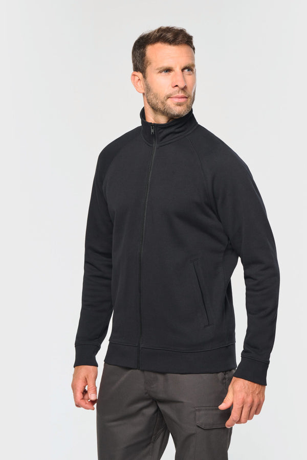 Casaco Sweatshirt de Algodão com Mangas Raglan Unissexo