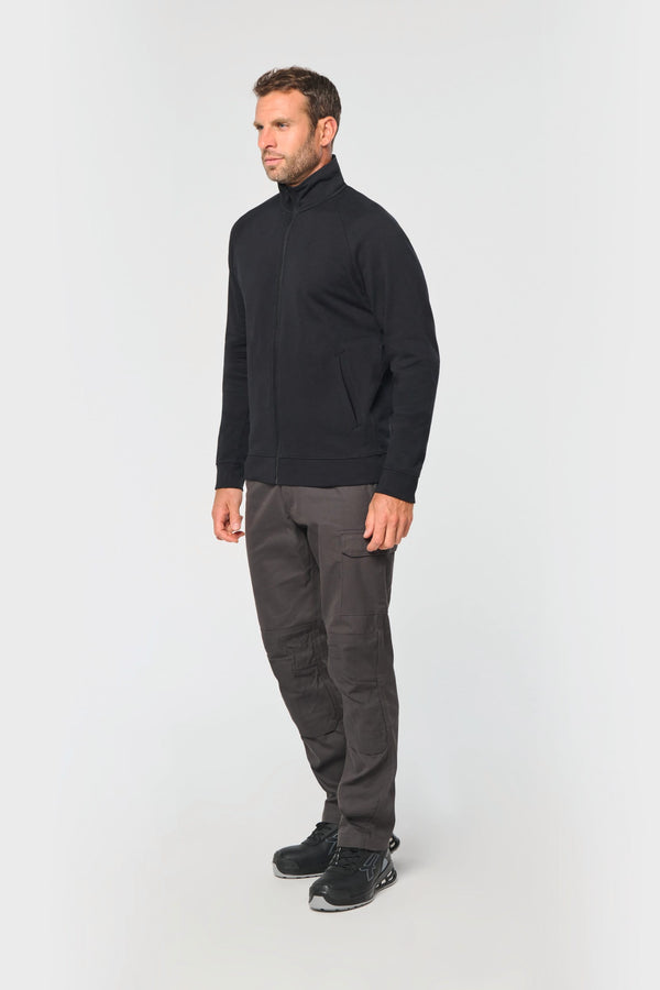 Casaco Sweatshirt de Algodão com Mangas Raglan Unissexo