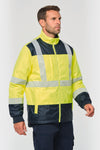 Parka de Segurança em Material Reciclado 4 em 1 Unissexo