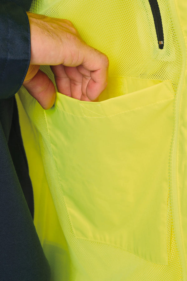 Parka de Segurança em Material Reciclado 4 em 1 Unissexo