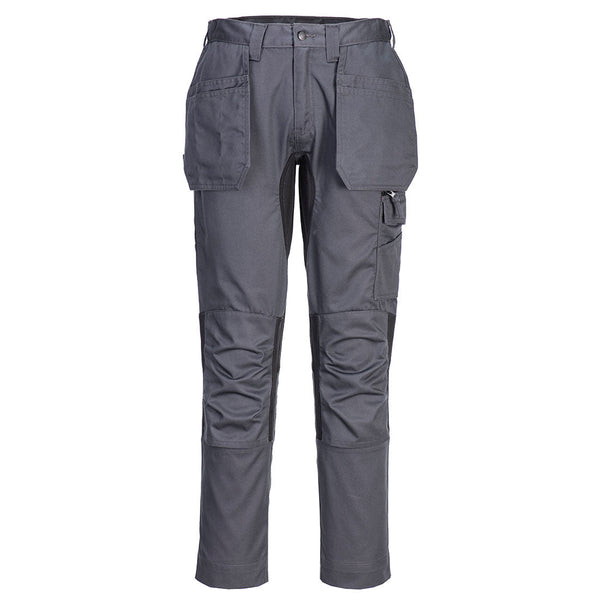 WX2 Calças de coldre elástico-Cinza Metal-UK28" DE44 FR36 EU42-RAG-Tailors-Fardas-e-Uniformes-Vestuario-Pro