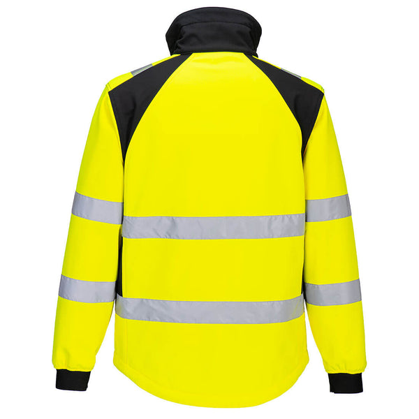 WX2 Eco Hi-Vis Softshell (2L)-RAG-Tailors-Fardas-e-Uniformes-Vestuario-Pro