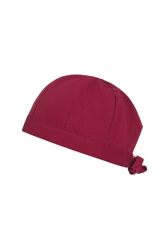Gorro Orgânico Urbano com Fitas Pisco-Grená - 18-Único-RAG-Tailors-Fardas-e-Uniformes-Vestuario-Pro