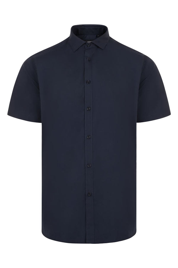 Camisa MC Homem-Azul Navy - 61-S-RAG-Tailors-Fardas-e-Uniformes-Vestuario-Pro