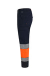 Azul Navy/laranja Fluorescente - 61/19