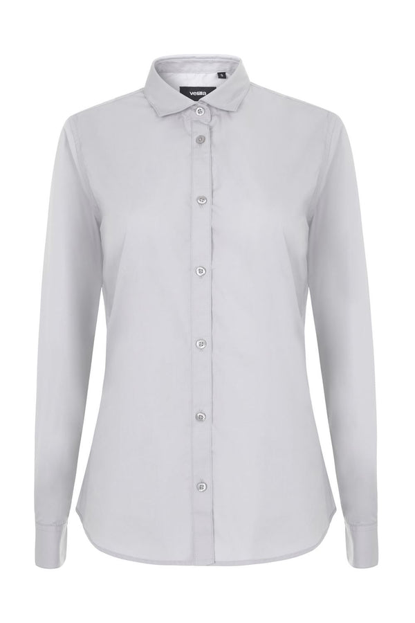 Camisa ML Senhora-Cinza Gelo - 58-M-RAG-Tailors-Fardas-e-Uniformes-Vestuario-Pro