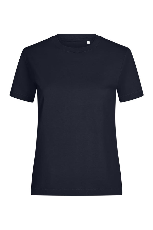 T-shirt de Manga Curta Feminina em Algodão Orgânico Coast Woman 165-Deep Navy - 512-S-RAG-Tailors-Fardas-e-Uniformes-Vestuario-Pro