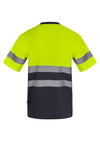 Azul Navy/amarelo Fluorescente - 61/20