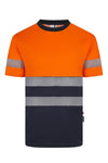 Azul Navy/laranja Fluorescente - 61/19