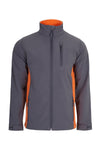 Casaco Soft Shell Total Match Indústria-Cinza/laranja - 08/16-XS-RAG-Tailors-Fardas-e-Uniformes-Vestuario-Pro