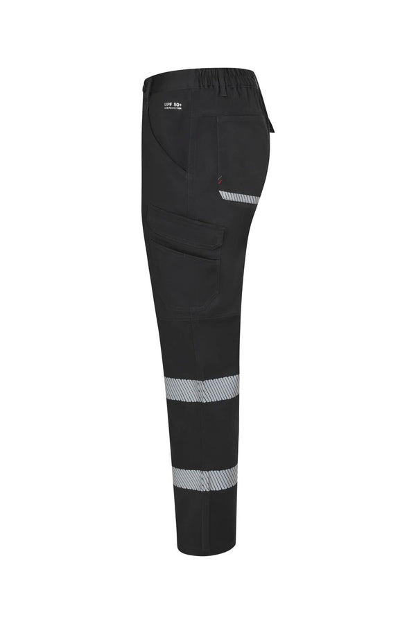 Calças Stretch com Faixas Segmentadas de Visibilidade Melhorada-RAG-Tailors-Fardas-e-Uniformes-Vestuario-Pro