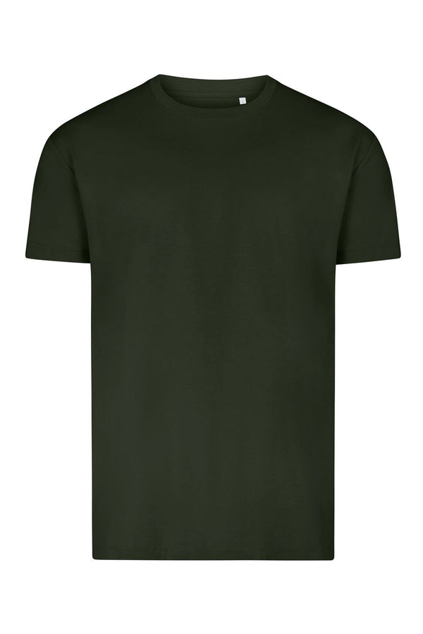 T-shirt de Manga Curta Unissexo Coast em Algodão Orgânico-Hunter Green - 618-S-RAG-Tailors-Fardas-e-Uniformes-Vestuario-Pro